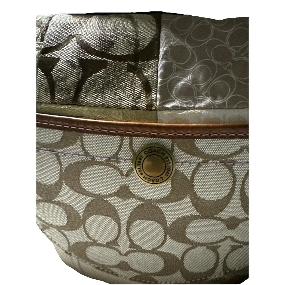 Coach vintage patchwork